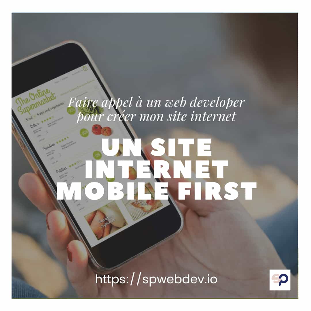 Un site web mobile first